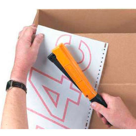 Stapling Hammer for 1/4" Staples, Orange & Black