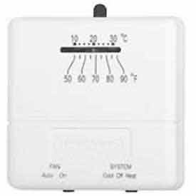 Premier White 1 Heat/1 Cool Stage Thermostat For Heating Cooling Systems T812C1000