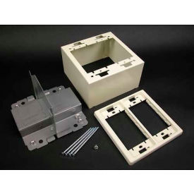 2-Gang Divided Device Box, 4-3/4"L