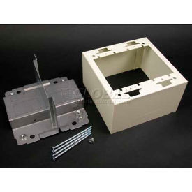 2g Device Box, Ivory, 4-3/4"L
