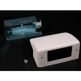 Downward Device Bracket Duplex, Ivory, 4-3/4"L