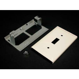 Single Pole Switch Cover, Ivory, 4-1/2"L