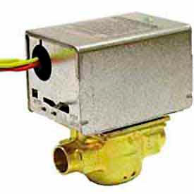 240V 1/2" Sweat Connection Motorized Zone Valve 35 Cv Capacity