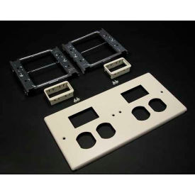 Four-Gng Overlapping Cover, 2 Dplx, 2 Series Ii Mini Adptrs, 9-1/2"L