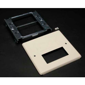 2-Gng Overlap Cover, Rectangular Opening & Modular Furniture, 5-1/8"L