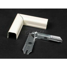 90° Flat Elbow, Ivory, 2"L