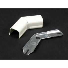 45° Flat Elbow, Ivory, 1-1/4"L