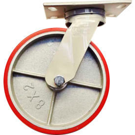 Swivel Caster - Polyurethane 4" Dia. - 900 Lb. Capacity