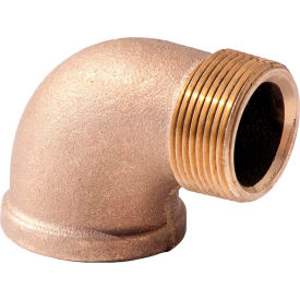 Lead Free Brass 90 Degree Street Elbow - MNPT X FNPT - 125 PSI