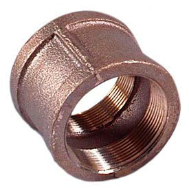 Brass 125 Lb Lead Free Fitting 3/8" Coupling Npt Female