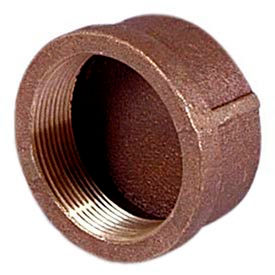 Brass 125 Lb Lead Free Fitting 3" Cap Npt Female