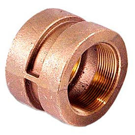 Brass 250 Lb Lead Free Fitting 1/4" Coupling Npt Female
