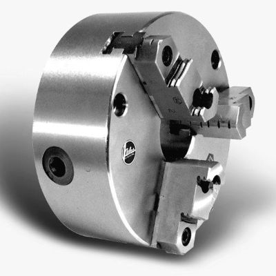 3 Jaw Self-Centering Iron Body Chuck - Med. Duty - 12" Dia. - D-6 Mount - Pratt Burnerd 1234-20D6