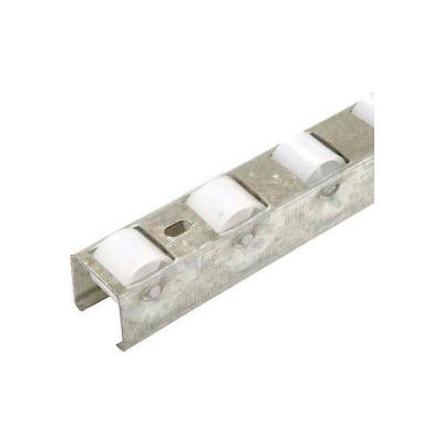 48" Roller Track with Clips for Gravity Flow Racks