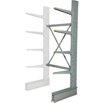 Single Sided Heavy Duty Cantilever Add-On Rack, 48"Wx38"Dx8'H