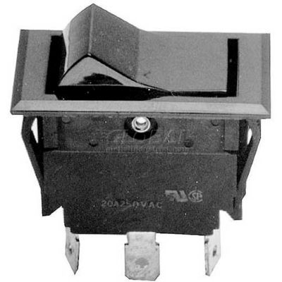 Start Switch, 125/250V, 3/6A, Black, For Bunn, 02628.0000