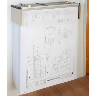 Brookside Design Blueprint Drop Lift Wall Rack Bundle W/Dozen 30" Clamps