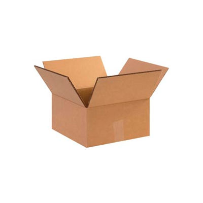 Heavy Duty Double Wall Corrugated Boxes, 12"L x 12"W x 10"H, Kraft