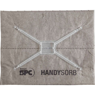 Brady® HANDYSORB-NTPAD Brady SPC HandySorb™ "No-Touch" Pad Refills, 25 Pads, Polypropylene