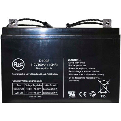 AJC® C&D Dynasty BBA-180RT 12V 100Ah Telecom Battery