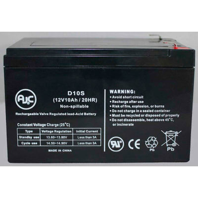 AJC® Interstate 12V 10Ah 12V 10Ah Sealed Lead Acid Battery