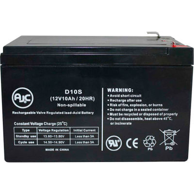 AJC® Toyo 6FM12 Sealed Lead Acid - AGM - VRLA Battery