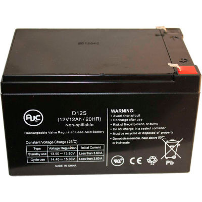 AJC® Go-Ped ESR 750 electric scooter 12V 12Ah Scooter Battery