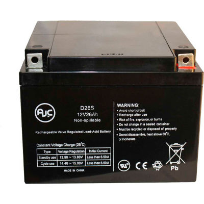 AJC® 12V 24Ah Sealed Lead Acid - AGM - VRLA Battery