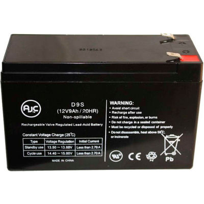 AJC® Eaton EX 1500 RT2U, PULSL1500R-XL2U, 86704 12V 9Ah UPS Battery