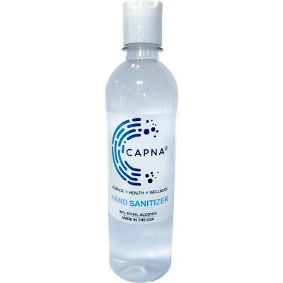 Capna® Alcohol Gel Hand Sanitizer - 16 oz Flip Cap Bottle