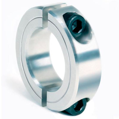 Two-Piece Clamping Collar, 3", Aluminum
