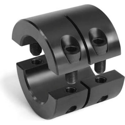 Two-Piece Clamping Collar Double Wide, 7/8", Aluminum