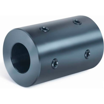 Rigid Coupling 4 Set Screws 2 @ 90 RC4H-Series, 5/16", Black Oxide Steel