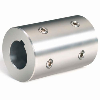 Rigid Coupling 4 Set Screws 2 at 90 RC4H-Series, 1/2", Stainless Steel