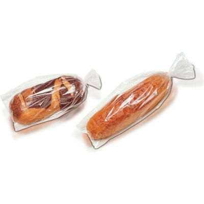 Micro Perforation Poly Bread Bags, 6"W x 28"L, 1 Mil, Clear, 1000/Pack