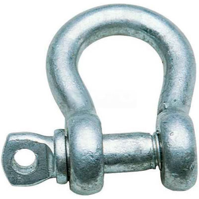Elite Sales HG1SPAS 1" Galvanized Screw Pin Anchor Shackle - Pack of 5