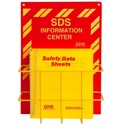 Horizon Mfg. English SDS Binder and Safety Station, 3016, 1-1/2"W
