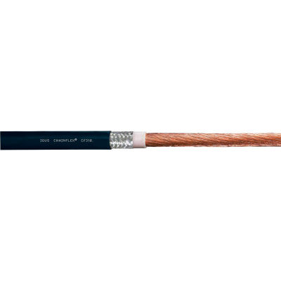 Igus® CF310-250-01 Chainflex® CFPE Shielded Power Cable, 4 Gauge, 1000V Max, TPE, 0.28" OD