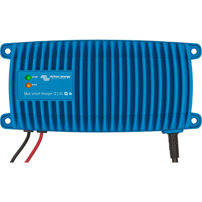 Victron Energy IP67 Blue Smart Waterproof Battery Charger With Bluetooth 12V/13A (1), 120V NEMA 5-15