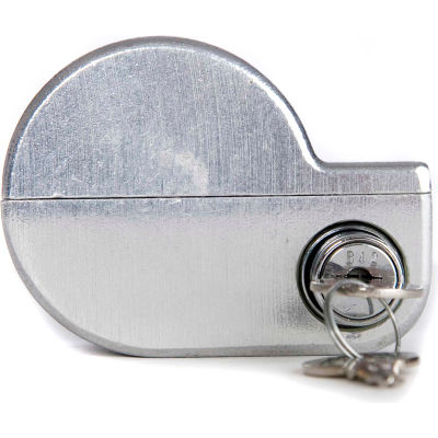 JENDYK Universal Fit Air Brake Truck Lock, Single Knob, Keyed Differently with Master Key