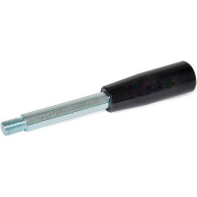 J.W. Winco GN310 Steel Gear Lever w/ Cylindrical Knob 10mm D 80mm L M8x1.25