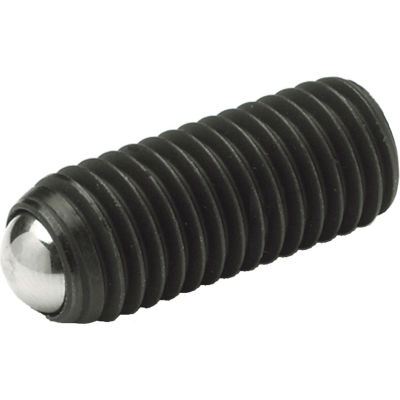 J.W. Winco 605-M12-30-A Set Screw w/ Full Ball - M12 x 1.75 Thread - 30mm Thread Length