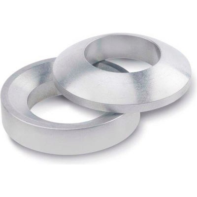 J.W. Winco DIN 6319 Spherical Washers, SS, Dished Type, Matte, M48, 7/8"H, 2-3/16" Fem I.D.