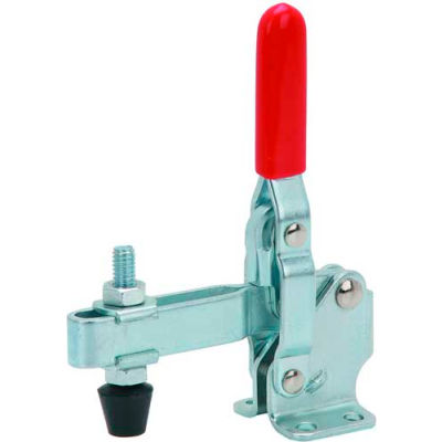 J.W. Winco, 12050 Vertical Acting Toggle Clamp, JW-12055, Straight Base, Sheet Metal Steel