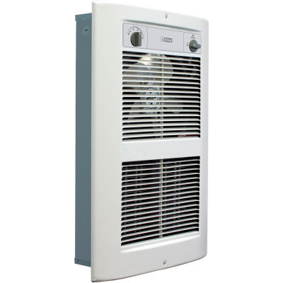 King Electric Series 2 Forced Air Wall Heater LPW2445T-S2-WD-R White 240V 4500W