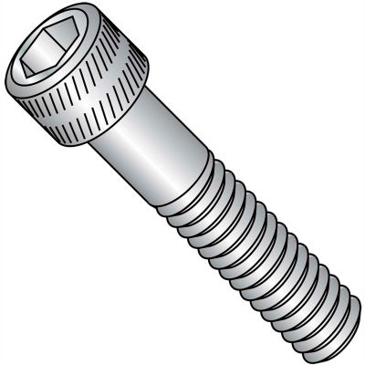 2-56X1/2 Coarse Thread Socket Head Cap Screw Stainless Steel, Pkg of 100
