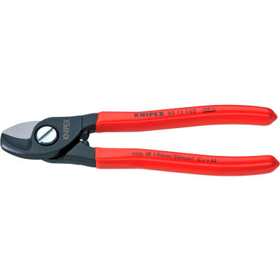 KNIPEX® 95 11 165 SBA Cable Shears 6-1/2" OAL