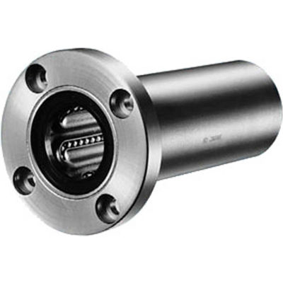 NB Corp SWSF16WUU 1" ID Round Flange Double-Wide Type Linear Bearing W/Seals, Stainless Steel