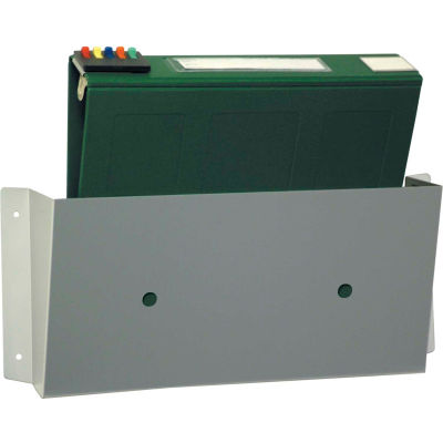 Omnimed® Large Wall Pocket, 17"W x 9-3/4"H, Anodized Aluminum