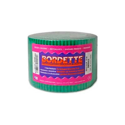Pacon® Bordette® Decorative Border, 2-1/4" x 50', Emerald, 1 Roll
